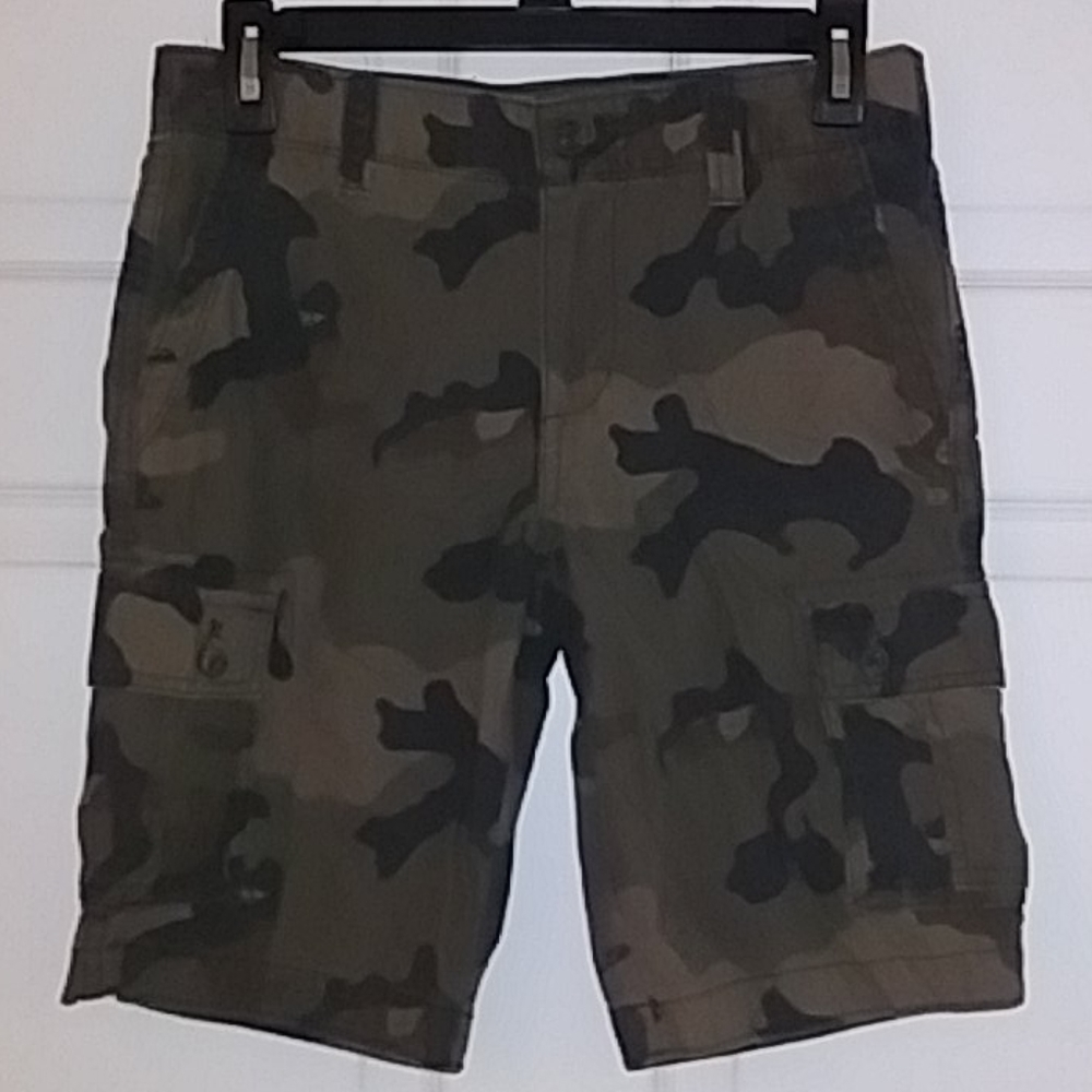 Camo Cargo Shorts